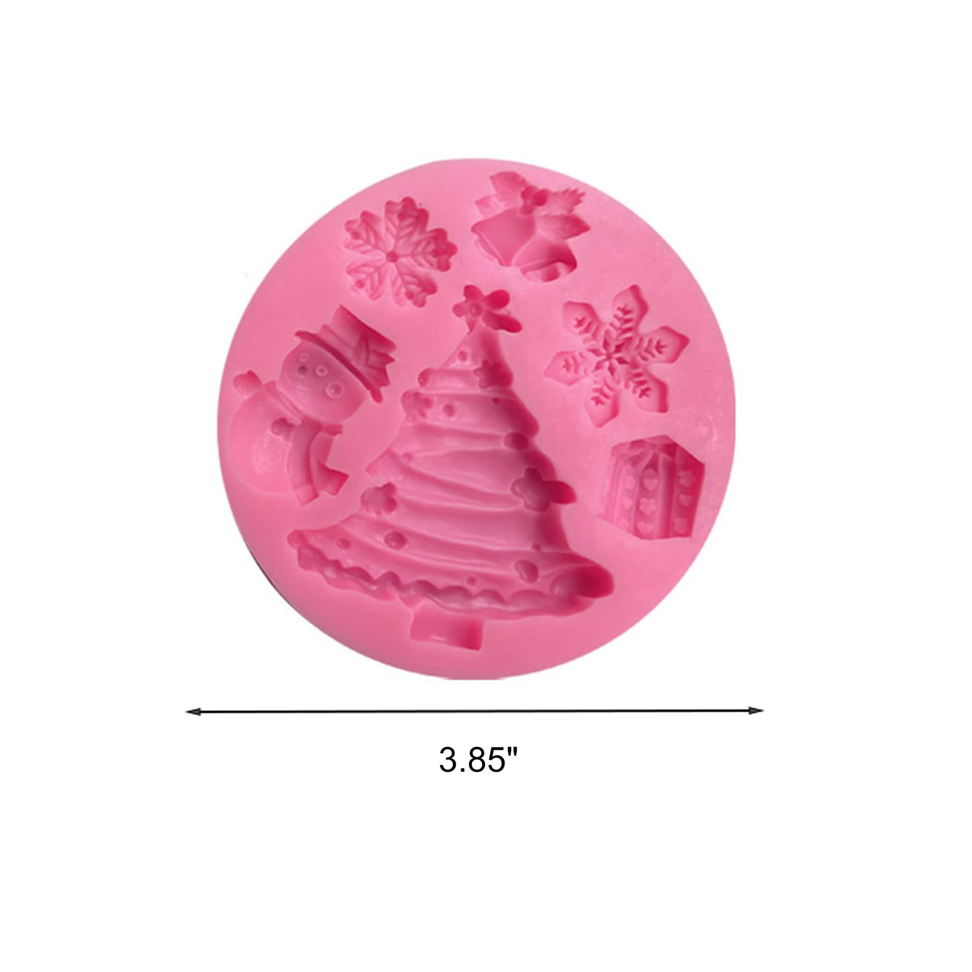 Christmas Hollow Snowflake Ornament Silicone Mold Soft Clear Mold Winter  Embellishment Pendants Mold - Silicone Molds Wholesale & Retail - Fondant,  Soap, Candy, DIY Cake Molds