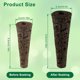 thumbnail image 2 of Rzvnmko Esponjas de Cultivo 100 Paquetes de Recarga para Sistema de Cultivo Hidropónico Kit de Esponjas para Plántulas Starter, Esponjas de Cultivo a Granel para Sistema de Jardín Interior, 2 of 11