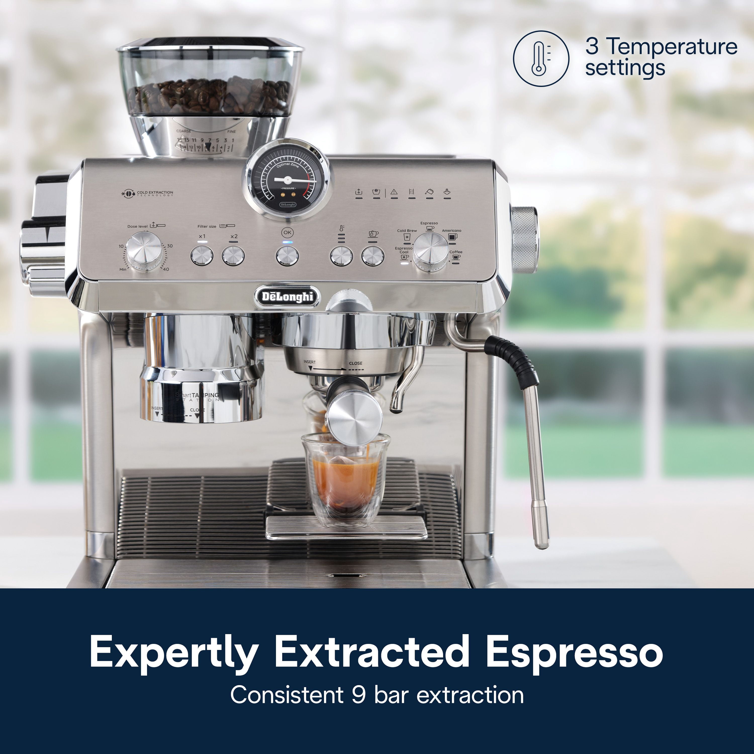 De'Longhi La Specialista Opera Espresso Machine with Cold Brew