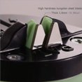 thumbnail image 4 of Knife Sharpener for all Blade Types, Razor Sharp Precision, Easy Safe to Use, Ideal for Kitchen, Workshop, Craft Rooms, Camping, Hiking (moudaoqi-green-01), 4 of 6