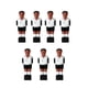 thumbnail image 1 of Juego De 7 Uds. De Jugador De Fútbol Vívido Y Realista, Muñeca Educativa Para Niños, Jugador De Fútbol De Mesa, Jugador De Fútbol Duradero Para Niños, Plástico Para Hombre De Fútbol matsuzay FN003493-03, 1 of 6