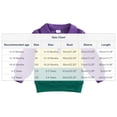 thumbnail image 2 of LEKWK Boys Funnel Neck Sweatshirt Button Placket Tops Long Sleeve Pullover Raglan Sleeve Side Pockets Solid Casual School Outfits, 2 of 4