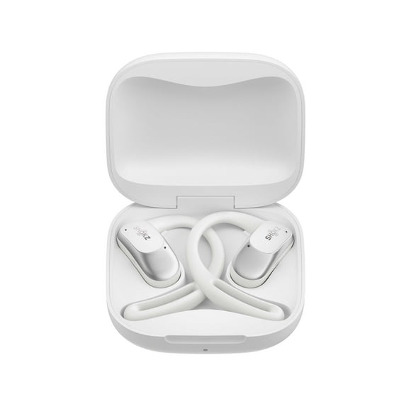 Shokz OpenFit Air, True Wireless, Built-In Smart Microphone, White