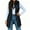 Black, variant on Fall Winter Women Sleeveless Long Vest Hooded Puffer Zipper Outwear Vest