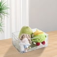 thumbnail image 1 of ‌Yatlte Plastic Storage Bins - Clear Pantry Organizers & Fridge Baskets for Cabinets, Freezer, Bathroom Countertops, 1 of 8