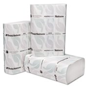 Wausau Paper DublNature Multifold Towels, White, 9 1/8 x 9 1/2, 250/Pack, 16 Packs/Carton