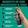 thumbnail image 3 of Coach soak magnesium oil spray 8oz sports recovery spray with msm unscented made in usa, 3 of 8