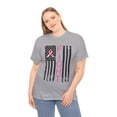 thumbnail image 5 of Fight Pink Flag Breast Cancer Awareness Shirt ID-0629-O1YF, 5 of 6