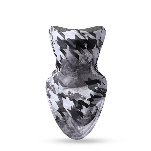 Invierno Media máscara facial Calentador térmico Hombres Mujeres Ciclismo Bandana Headwear Tube Fleece Neck Gaiter para í al aire libre Montar Baoblaze polaina de cuello de invierno
