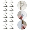 thumbnail image 5 of 16pcs Stainless Steel Refrigerator Shelf Clip Fridge Support Clamp Tool Supply, 5 of 6
