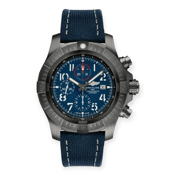 Pre-Owned Breitling Super Avenger Black Night Mission Men's Watch