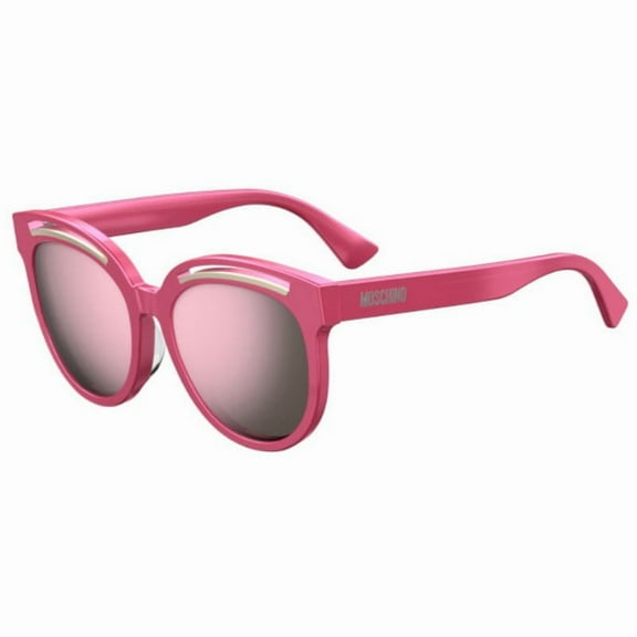 MOSCHINO MOS-043FS-MU1-VQ-56  Sunglasses Size 56mm 145mm 19mm Pink Brand New