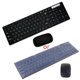 thumbnail image 1 of Juego de teclado y mouse inalámbricos silenciosos de tamaño completo para computadora con Windows, 1 of 5