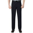 thumbnail image 2 of Men's Spring Summer Cotton And Linen Casual High-waisted Straight Leg Loose Business Pants RXIRUCGD Noir, Taille: 30, 2 of 9