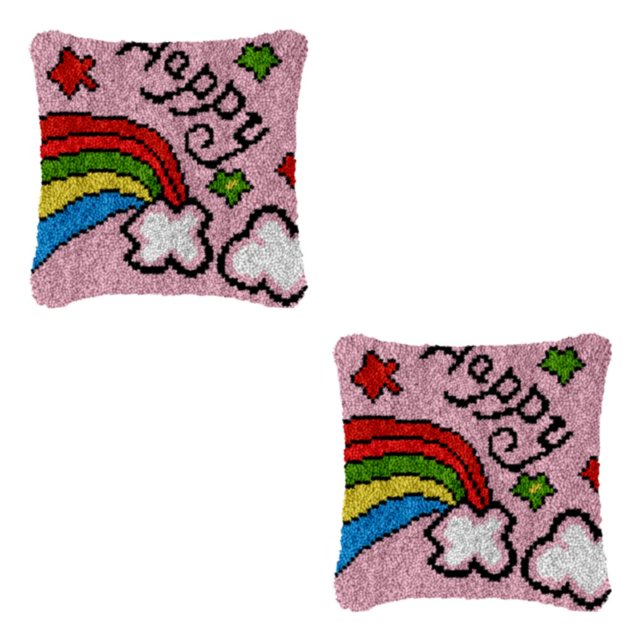 tssuouriy Beaux Modèles et Soulager le Stress avec des Kits de Crochet Opération Simple DIY BZ417 2Set