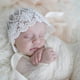 thumbnail image 3 of Fotografía de bebé recién nacido niña y niño sombrero gorra accesorio foto Azul, 3 of 9