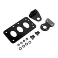 thumbnail image 1 of Motorcycle License Plate Holder Tail Light Bracket Iron Motorcycle Rear License Plate Holder Side Tail Light Bracket Modification Accessory, 1 of 8