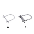 thumbnail image 4 of Scienceny Pernos de abrazadera en forma de U de acero inoxidable M8, pieza de repuesto, pernos en U, accesorio de mantenimiento para reparación Type2 NO2, 4 of 6