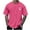 Red, variant on WREESH Halloween T-Shirts Summer Fashion Casual Men's Round Neck Printed T-Shirt Top Black