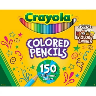 Crayola HD Coloring Kit, 30 Colored Pencils & 20 Premium Coloring Pages, Gift
