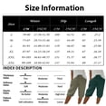 thumbnail image 3 of HKYNLAG Linen Shorts for Women 2026 Drawstring High Waist Knee Length Bermuda Short Loose Comfy Casual Summer Shorts with Pocket Green 3XL, 3 of 7