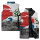 thumbnail image 2 of Chaleco cálido de invierno para hombre, chaleco de algodón con estampado de cohetes pequeños, chaquetas para hombre, ropa de calle Harajuku, ropa para hombre 2024, chalecos sin mangas, 2 of 5