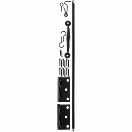 Wood Screen Door Hardware Set 44 Black Walmart Com
