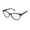 eggplant, variant on NEW VERA WANG LUXE ZAARA WOMENS/LADIES CAT EYE FULL-RIM EGGPLANT FRAME DEMO LENSES 50-15-133 FLEXIBLE HINGES EYEGLASSES/EYEGLASS FRAME