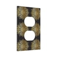 thumbnail image 5 of Zufioo Gold Mandala Print Switch Wall Plate, Dustproof and Heat-resistant Decorative Wall Switch Cover, Suitable for Residential and Commercial Areas-Mid-size, 5 of 7