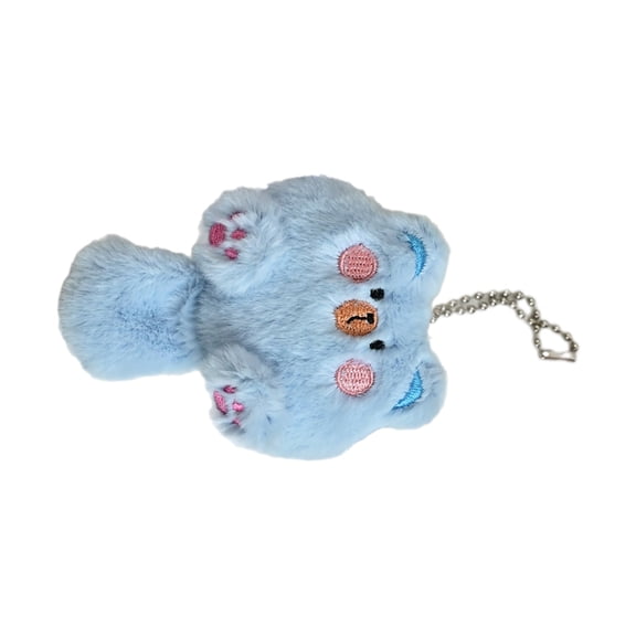 SIEYIO Cute Keyring Plush Cat Keychain Stuffed Doll Pendant Keyring Accessory