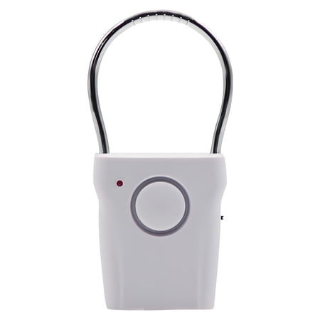 XUBIYM Abs Home Security, Easily Hangs on Door Knobs Or Windows, Seamless and Immediate Window Alarms, for Tool-Free Easy Installation 0.27 X 0.07 X 5.47 in Motion Sensor, White