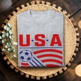 thumbnail image 3 of Jollimate United States Of America Soccer Club T-Shirt, USA Fan Shirt, Soccer Lover Gift, 3 of 6