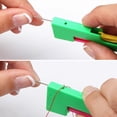 thumbnail image 6 of Needle Threader for Sewing Machine Automatic Needle Threader Plastic Needle Threading Aid Hand Sewing Accessories for Embroidery Stitch Craft Set, 6 of 8