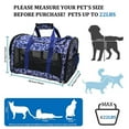 thumbnail image 3 of GOOPAWS Soft-Sided Kennel Pet Carrier for Small Dogs, Cats, Puppy, Airline Approved Cat Carriers Dog Carrier Collapsible, Travel Handbag & Car Seat, 3 of 7