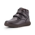 thumbnail image 1 of FitVille Botas de invierno anchas para hombre, botas de nieve gruesas y cálidas, botas ligeras antideslizantes impermeables con forro de piel y gancho, 1 of 5