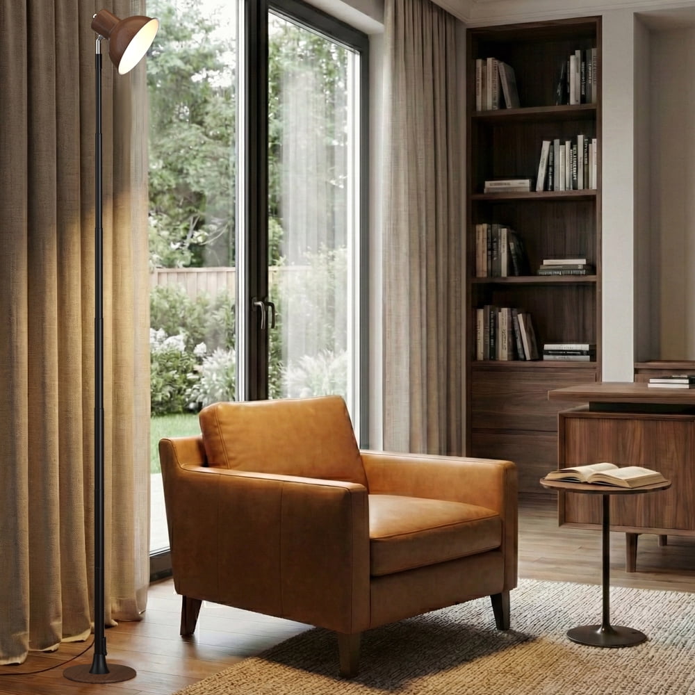Modern LED Floor Lamp Adjustable Height/Light Table Lamp for Reading Bedroom
