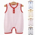 thumbnail image 4 of Baby Onesies Boy Newborn Summer Baby Boy Girl Rompers Bodysuit Jumpsuit Playsuit One Piece Outfit Clothes, 4 of 9