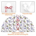 thumbnail image 4 of Lsque Monkey Submarine Captain Print Christmas Tree Skirt, Tree Skirt with Ties or Velcro, Perfect for Holiday Decorations, Halloween, and New Year-48", 4 of 7