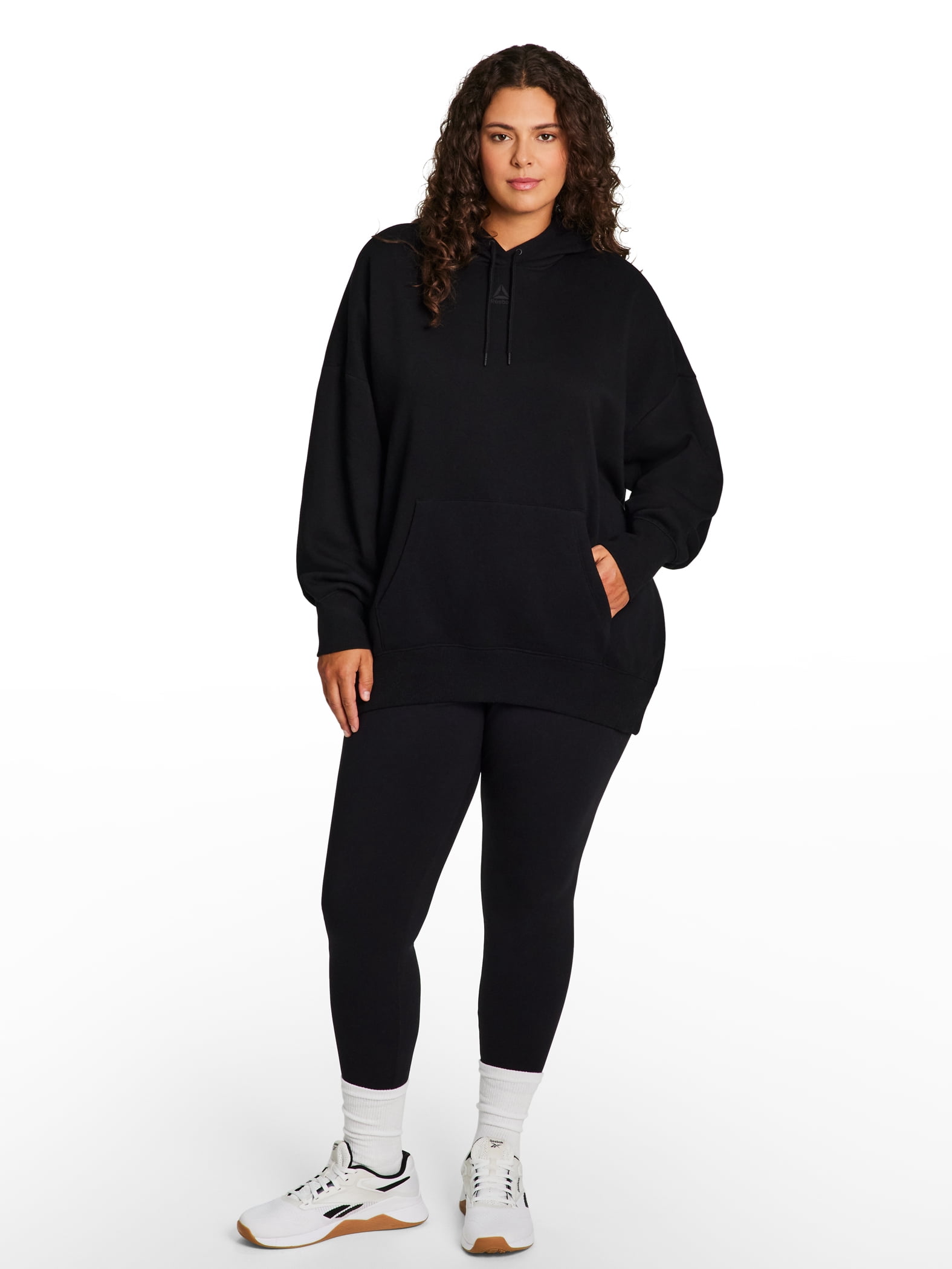 Reebok Women's and Women's Plus Weekender Oversized Hoodie, Sizes XS-4X