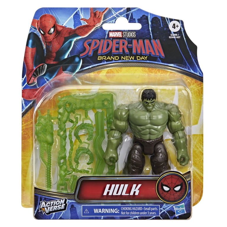 Marvel Studios Spider-Man Brand New Day ActionVerse Hulk Action