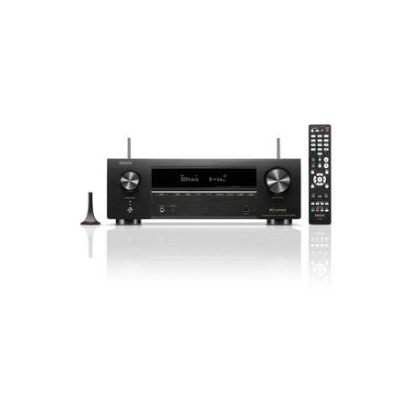 Denon - AVR-X1700H 7.2 Ch AVR, Advanced 8K Upscaling, 3D Audio - Dolby Atmos & DTS Virtual:X, Amazon Alexa - Black