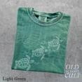thumbnail image 3 of Sea Turtle Trio Graphic Print T-Shirt | Vintage Ocean Wildlife Tee | Retro Marine Nature Unisex Top, 3 of 7