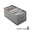 Gray, variant on Wardrobe Clothes Organizer, Foldable Closet Clothing Organizer with Handles, Divided Clothes Drawer, Closet Shelf Organizer Boxes, for Jean Sweater Shirt Pants Underwear Bra
