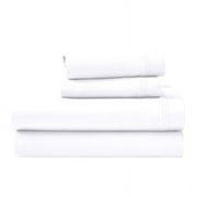 Superior Egyptian Cotton Deep Pocket 1000 TC Sheet Set, Olympic Queen, White