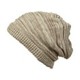 thumbnail image 3 of Prolriy Beanies Hats Men Casual Hats Women's Knit Caps Warm Hats Couples Hats Wool Beanie Winter Hats for Women Khaki, 3 of 3