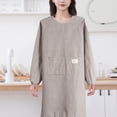thumbnail image 4 of Reheyre Unisex Cooking Apron - Adjustable Back Bandage, Kitchen Work Apron, for Home, 4 of 8
