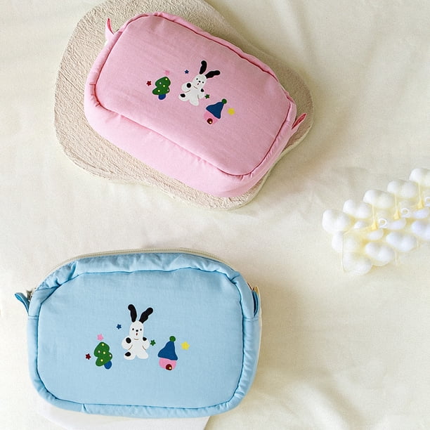 Xihbxyly Liquidación de Tallas Grandes para Mujeres Bolsa de Almacenamiento Pequeña de Nailon Resistente Al Agua, para Cosméticos, Lápiz Labial, Cable de Datos Portátil, Auriculares, Estuche para Tar