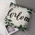 thumbnail image 7 of nygtbtfer Themed Pillowcase Decorations for , Wreath Throw Pillow Cover Double Sided Reversible, Housewarming Gifts, Thanksgiving Gifts White, 7 of 7