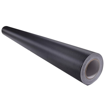 Yescom 5x100 FT 3D Carbon Fiber Vinyl Wrap Film Roll with Air Release UV Resistant Sticker for Car Vehicle (Best Carbon Fiber Wrap)