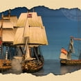 thumbnail image 3 of Wargames Delivered - Black Seas The Age of Sail Merchant Vessels Includes 2 Resin and Metal Vessels, Digital Bundle - Battleship Board Game by Warlord Games, 3 of 5